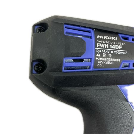 HiKOKI ハイコーキ 締め付け工具 インパクトドライバ HiKOKI FWH14DF 本体のみ J130717 FWH14DF