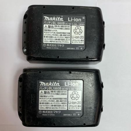  MAKITA マキタ インパクトレンチ 充電器・充電池2個・ケース付 コードレス式 18v 6.0Ah  TW300DRGX