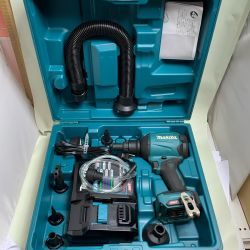 ♭♭ MAKITA マキタ エアダスタ 充電器　アタッチメント　ケース付 AS001GRD Bランク