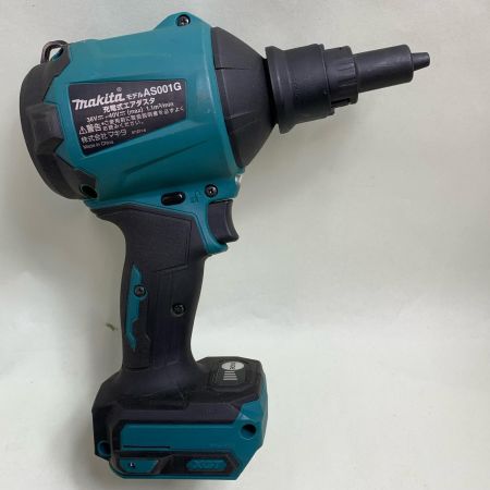  MAKITA マキタ エアダスタ 充電器　アタッチメント　ケース付 AS001GRD