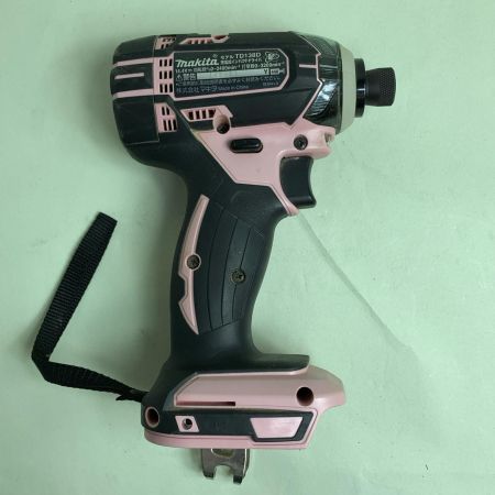  MAKITA マキタ インパクトドライバ 充電器・充電池2個・ケース付 コードレス式 TD138Ｄ ピンク