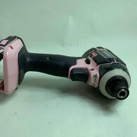  MAKITA マキタ インパクトドライバ 充電器・充電池2個・ケース付 コードレス式 TD138Ｄ ピンク