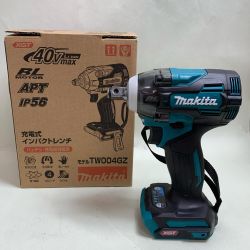♭♭ MAKITA マキタ インパクトレンチ  未使用品(S) 本体のみ コードレス式 36v  TW004G ブルー Aランク