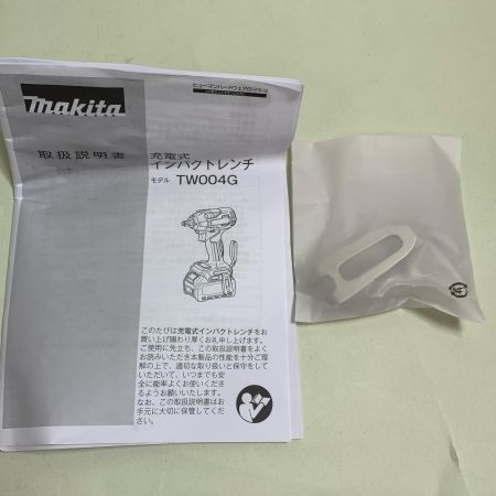  MAKITA マキタ インパクトレンチ  未使用品(S) 本体のみ コードレス式 36v  TW004G ブルー