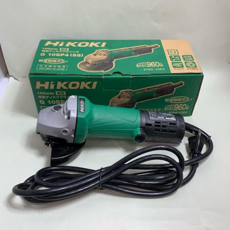  HiKOKI ハイコーキ  ディスクグラインダー 　本体のみ コード式 100v G10SP4 グリーン