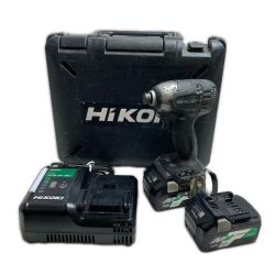 ♭♭ HiKOKI ハイコーキ インパクトドライバ  充電器・充電池2個・ケース付  WH18DDL2 Cランク