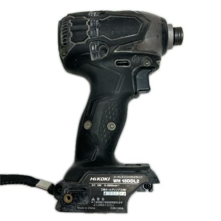  HiKOKI ハイコーキ インパクトドライバ  充電器・充電池2個・ケース付  WH18DDL2