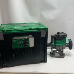 ♭♭ HiKOKI ハイコーキ ストレートガイド、アタッチメント、ケース付 M3612DA グリーン Aランク