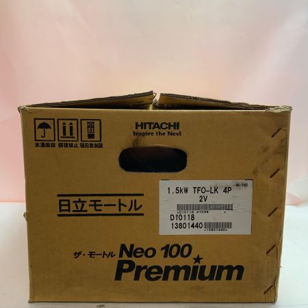 HITACHI 日立 モーター TFO-LK4P グレー