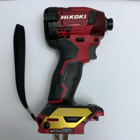  HiKOKI ハイコーキ インパクトドライバ  充電器・充電池2個・ケース付 コードレス式 36v WH36DD レッド