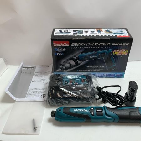  MAKITA マキタ 締め付け工具 ペンドライバドリル TD021D ブルー