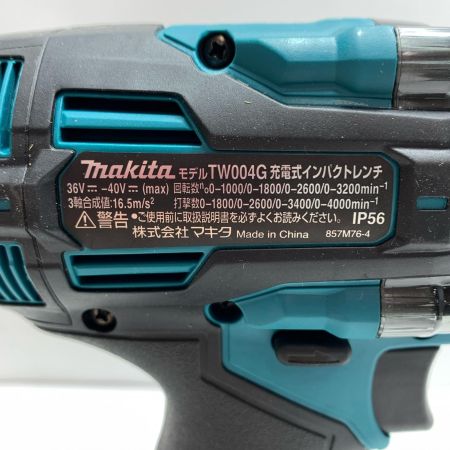  MAKITA マキタ インパクトレンチ TW004G ブルー