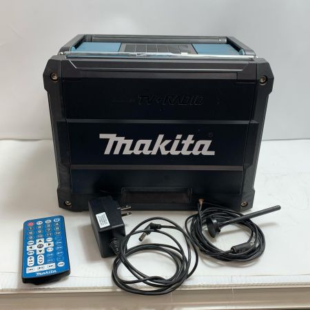  MAKITA マキタ バッテリー式ラジオ付きテレビ コード、リモコン付き TV100