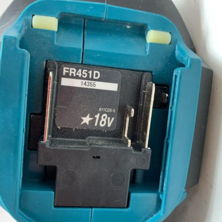  MAKITA マキタ スクリュードライバー バッテリーアダプタ、ケース付き コードレス式 18v  FR451D ブルー