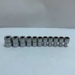 ♭♭ Snap-on スナップオン ソケット 11個セット USA TMM13-4 Bランク