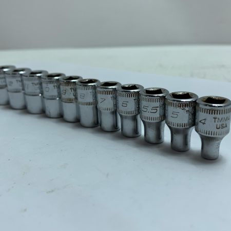  Snap-on スナップオン ソケット 11個セット USA TMM13-4