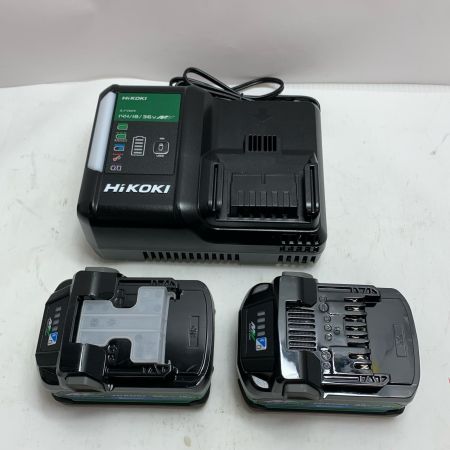  HiKOKI ハイコーキ インパクトレンチ 未使用品(S) 充電器・充電池2個・ケース付 コードレス式 36V  WR36DH グリーン