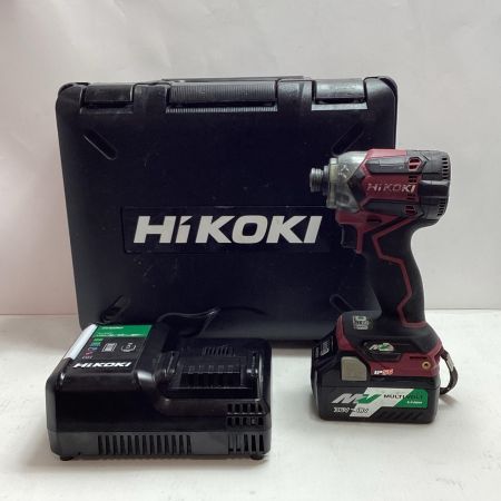  HiKOKI ハイコーキ インパクトドライバ  充電器・充電池1個・ケース付 36v  使用感有 WH36DC
