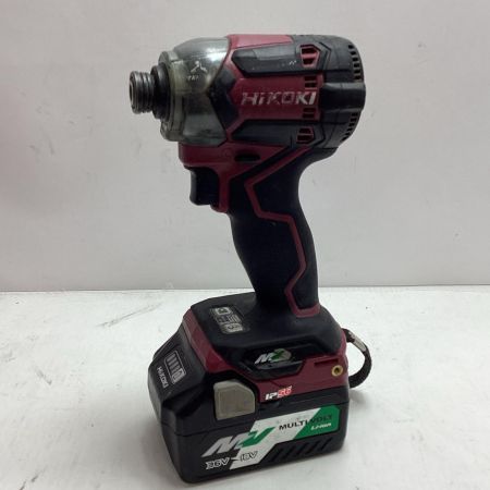  HiKOKI ハイコーキ インパクトドライバ  充電器・充電池1個・ケース付 36v  使用感有 WH36DC