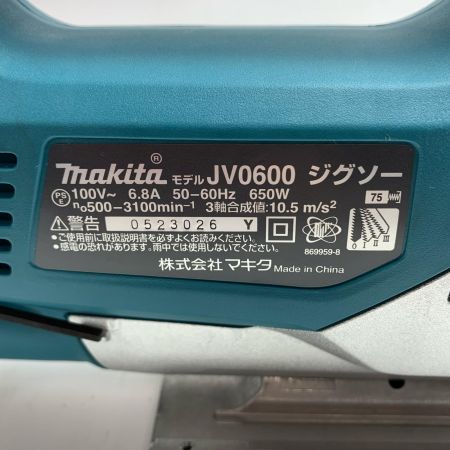  MAKITA マキタ ジグソー  JV0600K