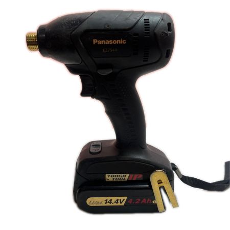  Panasonic パナソニック インパクトドライバ　充電器・充電池2個・ケース付 14.4v EZ7544