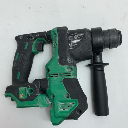  HiKOKI ハイコーキ ハンマドリル 充電器・充電池2個・ケース付 コードレス式 18v   DH18DPA グリーン