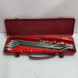 ♭♭ KTC ケーティーシー 両口メガネレンチセット  Bランク