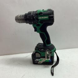 ♭♭ HiKOKI ハイコーキ 震動ドライバドリル  充電池1個付 コードレス式 36v  DV36DC グリーン Cランク