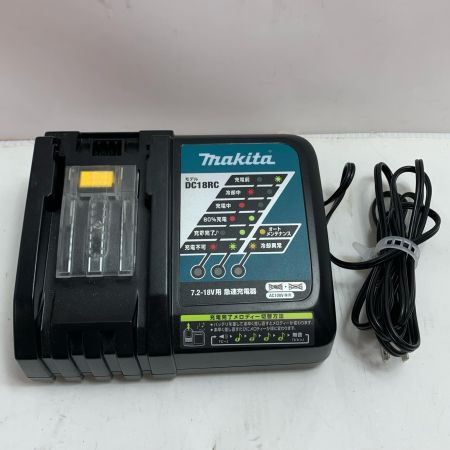  MAKITA マキタ インパクトドライバ   程度C 充電器・充電池2個・ケース付 コードレス式 TP131DRGX ブルー