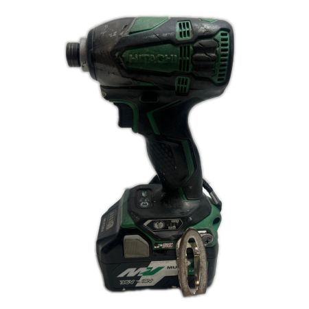  HITACHI 日立 インパクトドライバ 充電器・充電池1個・ケース付 WH36DA グリーン