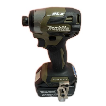  MAKITA マキタ インパクトドライバ バッテリー1個付 TD173D オリーブ