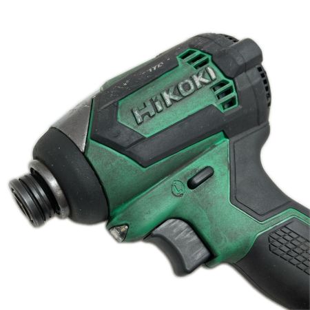  HiKOKI ハイコーキ インパクトドライバ 充電器・充電池2個・ケース付 コードレス式 18v WH18DE グリーン