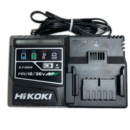  HiKOKI ハイコーキ インパクトドライバ 充電器・充電池2個・ケース付 コードレス式 18v WH18DE グリーン
