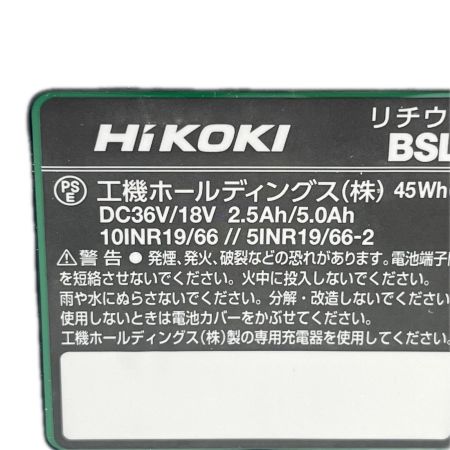  HiKOKI ハイコーキ バッテリー  BSL36A18X