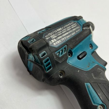 MAKITA マキタ インパクトドライバ  充電器・充電池2個付 コードレス式 18v TD171D