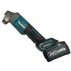 MAKITA マキタ ディスクグラインダー 充電池1個付 コードレス式 40v 82回 GA009G ブルー Cランク