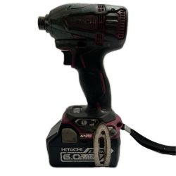 HITACHI 日立 インパクトドライバ 充電池1個付 コードレス式 18v WH18DDL2 ショッキングピンク Cランク