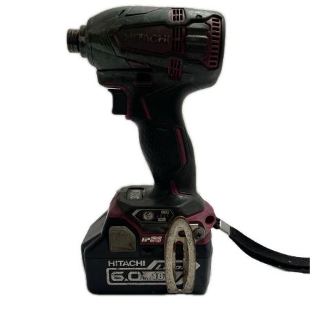 HITACHI 日立 インパクトドライバ 充電池1個付 コードレス式 18v WH18DDL2 ショッキングピンク