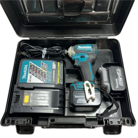 MAKITA マキタ インパクトドライバ 充電器・充電池2個付 コードレス式 14.4v 6.0Ah TD160DRGX