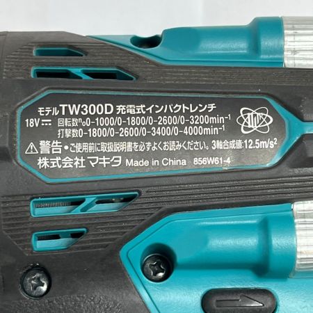 MAKITA マキタ インパクトレンチ コードレス式 18v TW300D