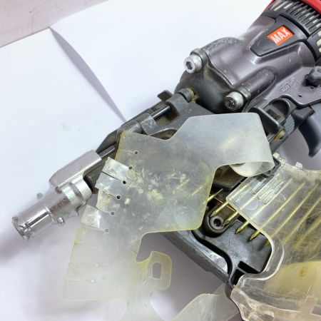MAX マックス エア釘打ち 本体のみ 高圧 HM-65FW1 レッド