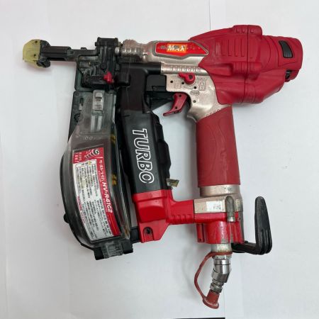 MAX マックス エア釘打ち  ケース付 高圧  HV-R41G2 レッド