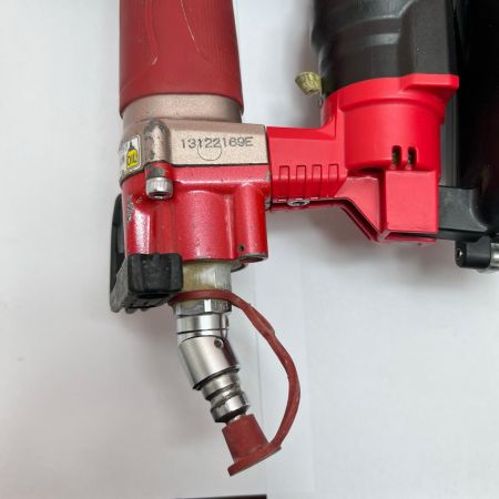 MAX マックス エア釘打ち  ケース付 高圧  HV-R41G2 レッド