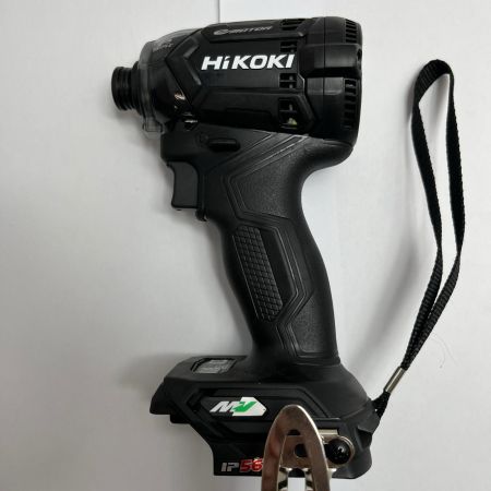 HiKOKI ハイコーキ インパクトドライバ  本体のみ コードレス式 36v 美品 WH36DC ブラック