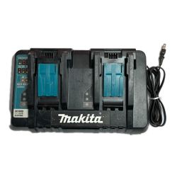 MAKITA マキタ ２口急速充電器　本体のみ コード式 100v　キズ・ヨゴレ有 DC18RD ブラック Cランク