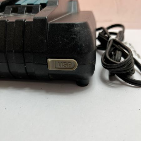 MAKITA マキタ ２口急速充電器　本体のみ コード式 100v　キズ・ヨゴレ有 DC18RD ブラック