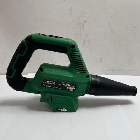 HiKOKI ハイコーキ ブロワ 本体のみ コードレス式 36v  RB36DB グリーン
