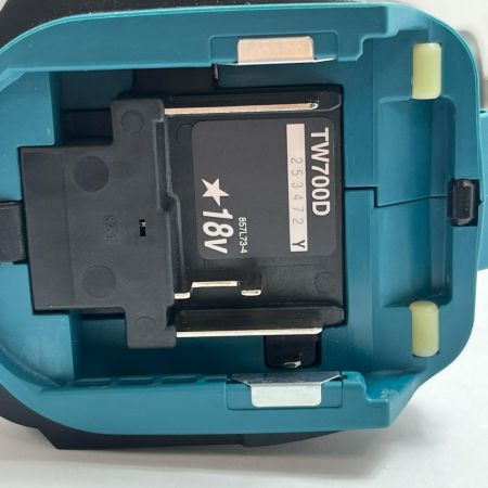 MAKITA マキタ インパクトレンチ 本体のみ コードレス式 18v  TW700D ブルー