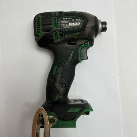 HiKOKI ハイコーキ インパクトドライバ  充電池1個付 コードレス式 14.4v 6.0Ah  WH14DDL2 グリーン