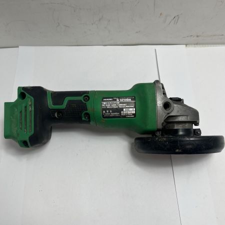 HiKOKI ハイコーキ ディスクグラインダー 充電器・充電池2個・ケース付 コードレス式 10.8v 4.0Ah G1210DA グリーン